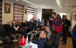 MESO Başkanı Hasan Çelik Gerçekleştirdiği Basın Toplantısıyla 10 Ocak Seçimlerinde Yeniden Aday Olduğunu Açıkladı