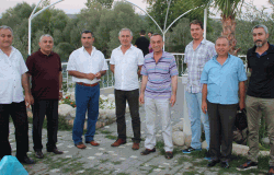 CHP Mv. A. Dr. Niyazi Nefi Kara'dan MESO Başkanı Hasan Çelik'e ziyaret