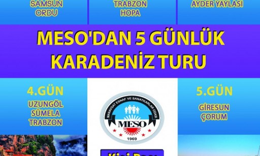 MESO’DAN KARADENİZ TURU